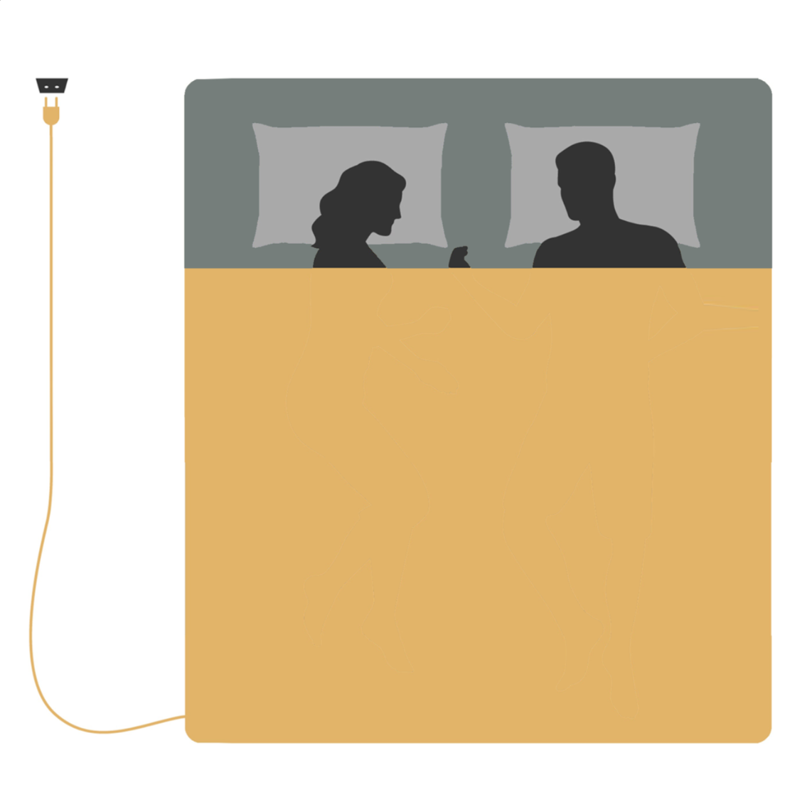 Earthle Earthing Bettlaken (203x180cm)