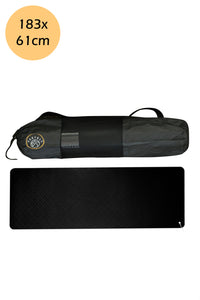 Earthle Erdungs-Yogamatte mit Tragetasche, 183 x 61 cm